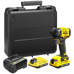 STANLEY SFMCF810D2K-QW avvitatore impulsi 18v 2x2ah brushless 1/4' 170Nm V20 precio