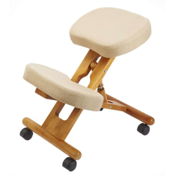 Serenagroup - Sgabelli Casa Sgabello Ufficio Cassa Ergonomico Legno Altezza Regolabile Ruote precio