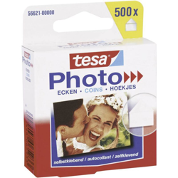 Angoli adesivi Photo® (L x A) 17 mm x 19 mm Trasparente 56621 Contenuto: 500 pz. - Tesa características