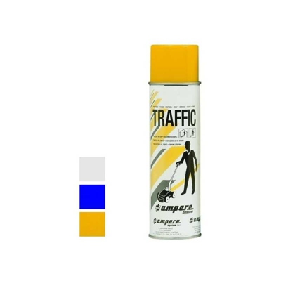 Marcatura A Terra Spray 500Ml Traffico Giallo (A 12) - AMPERE