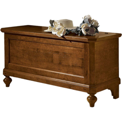 MOBILI 2G - CASSAPANCA IN LEGNO TINTA NOCE NOCE L.120 x P.45 H.59 características