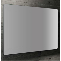 Specchio a filo lucido con angoli stondati 160x70 cm art 1041-h serie la progetto - NO NAME en oferta