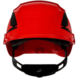 3M SecureFit X5505V-CE-4 Casco di protezione ventilato, con sensore UV Rosso EN 397 en oferta