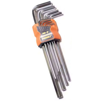 BS - SET 9 chiavini esagonali T10-T50 lunghe 2528