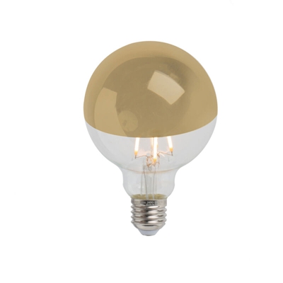 Calex Lampadine E27 LED G95 280lm 2300K specchio oro dimm