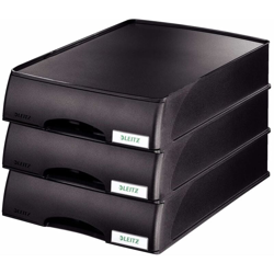 Leitz Plus Unità con Vassoi Corrispondenza Nero en oferta
