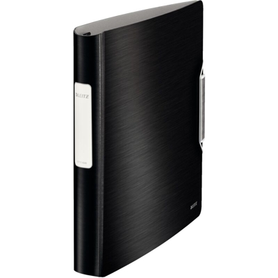 Leitz Raccoglitore ad Anelli 4DR Nero 30 mm in PP