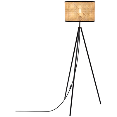 Lampada da terra in Elias Marrone Rattan Rattan - Sklum