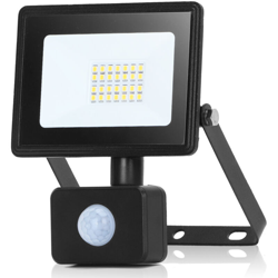 Aigostar - FARO LED CON SENSORE DI MOVIMENTO 20W SMD 4000K BIANCO NATURALE DA ESTERNO en oferta