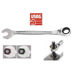 285 KA CHIAVE COMBINATA A CRICCHETTO REVERS. FISSA E STELLA C ANELLO TENUTA-21 21 - Usag características