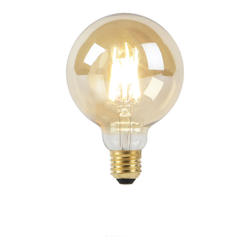 LUEDD Lampada a filamento goldline dimmerabile a LED E27 G95 8W 2000-2600K precio