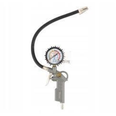 Pistola per gonfiare le ruote con un manometro - BRADAS