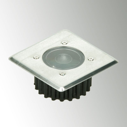 Faretto LED Faretto da Incasso Quadrato - Acciaio Inox - IP67 - per Terrazza - Lampada da Terra per Esterni - Ecd Germany en oferta