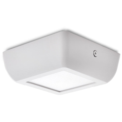 Greenice - Plafoniera LED Piazza Superficie Montata Style 120Mm 6W 470Lm 30.000H | Bianco Naturale (GR-RDMZ02-6W-CW) en oferta
