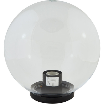Bellotti - Sfera Pmma Trasparente C/PortalampadaE27 D30Cm