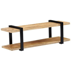 Mobile Porta Tv 130x40x40 Cm In Legno Massello Di Mango en oferta