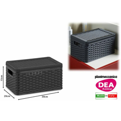 Scatola Decora S Antracite Master - BIGHOUSE IT en oferta