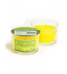 Bicchiere Riempito di Cera alla Citronella Antizanzare Candela lampada giardino - PERAGASHOP en oferta