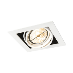 QAZQA Faretto da incasso grande oneon - Design - Acciaio - Bianco - Quadrato Max. 1 x Watt precio