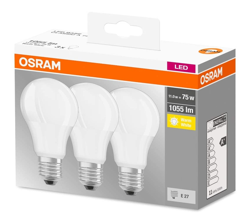 Osram Lampadine LED 10.5W Attacco E27 Luce Calda 2700K Confezione da 3 características