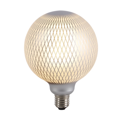 LUEDD Lampadina LED E27 320lm 2700K globo DECO dimm