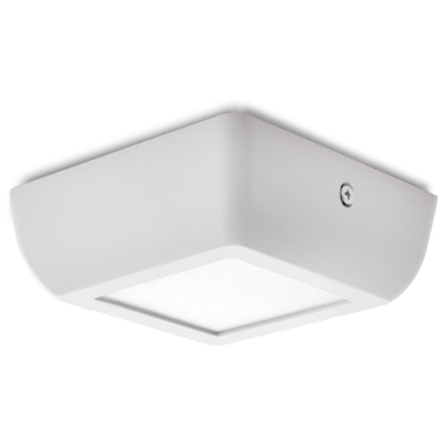 Greenice - Plafoniera LED Piazza Superficie Montata Style 120Mm 6W 470Lm 30.000H | Bianco Freddo (GR-RDMZ02-6W-CW)
