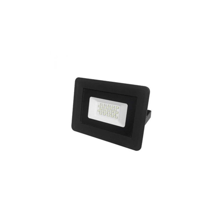 Optonica - Faro LED slim nero IP65 luce bianca fredda 6000K 10W - 850 lumen