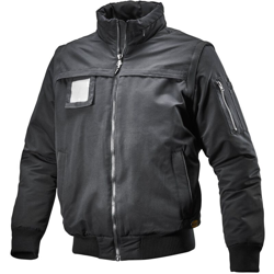 Diadora Utility - Giubbotto giubbino bomber d-swat nero giaccone da lavoro autunno inverno idrorepellente (tg xs - nero) precio