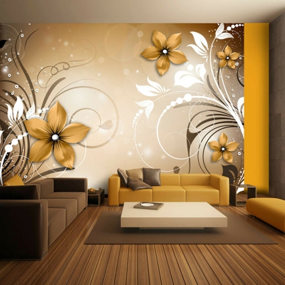 Fotomurale - Rapsodia marrone - 100x70