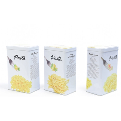 Bighouse It - BARATTOLO LATTA X PASTA CORTA CM.12X8X19h ASS.