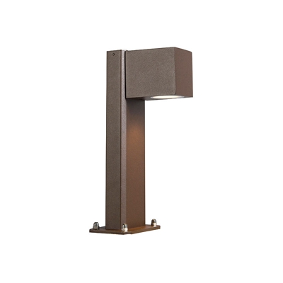 Palo da terrazza baleno - Moderno - Alluminio,Vetro - Ruggine - Oblungo Max. 1 x Watt - Qazqa