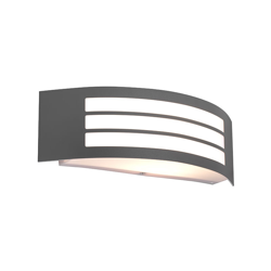 QAZQA Applique sapphire - Moderno - Plastico,Acciaio inossidabile - Bianco/Grafite - Allungato Max. 1 x Watt en oferta