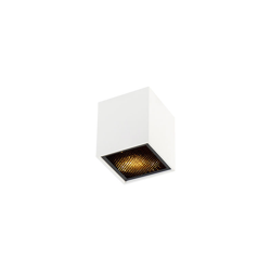 QAZQA Faretto qubo - Design - Alluminio - Bianco - Quadrato Max. 1 x Watt precio
