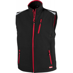 Vest Fortis 24, Nero / Rosso Taglia 4Xl características
