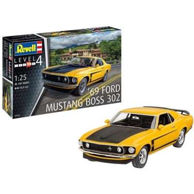 Automodello in kit da costruire 07025 1969 Boss 302 Mustang 1:25 - Revell