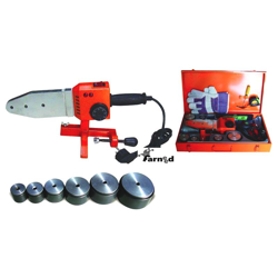 Polifusore Saldatore Saldatubi Tubi Tubo 1500 W Con Matrici Pvc Pvdf Ros 005 en oferta