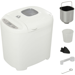 Macchina per il Pane 11 Programmi, Timer 13 Ore, Antiaderente, 550W - Homcom en oferta