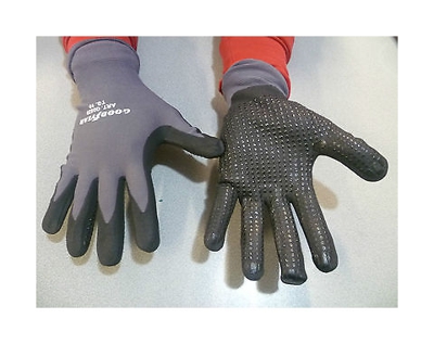 Guanti In Nylon Palmo Con Pallini Antiscivolo Tg10 - Goodyear - G5291