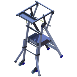 E. con stabilizzatori orientabili - Scala A Castello características