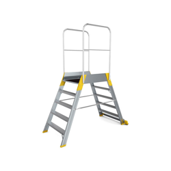 Piattaforma Di Lavoro - A. Piattaforma doppio accesso - Base svasata - Altezza piattaforma 0.62m precio