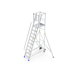 B. Une piattaforma di finitura dotata di un paio di mancorrenti laterali - PIATTAFORMA DI LAVORO características