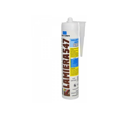 SILICONE NEUTRO PER LATTONERIA 'K2F' RAL 7004 grigio ml 310