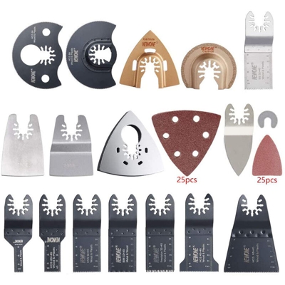 Asupermall - strumento di forza attiva cambio rapido oscillazione piu di 66 strumenti e accessori per il multi-blade, come Fein, Black & Decker,