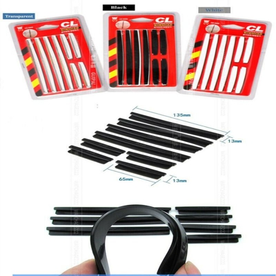 Striscia in gomma protettiva universale protegge portiera auto Colore - Nero - STICKERSLAB