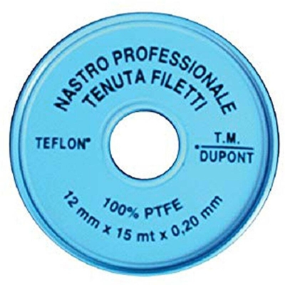 NASTRO TEFLON 'PROFESSIONALE' 3/4' x 15 mt. x 0,2 mm - GENERIC BRAND