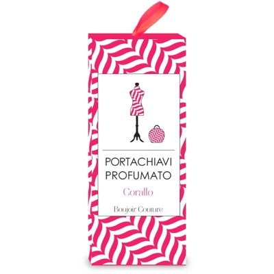 Boujoir Couture BC86 - Portachiavi Profumato - Corallo - AMBIENTE & PROFUMI