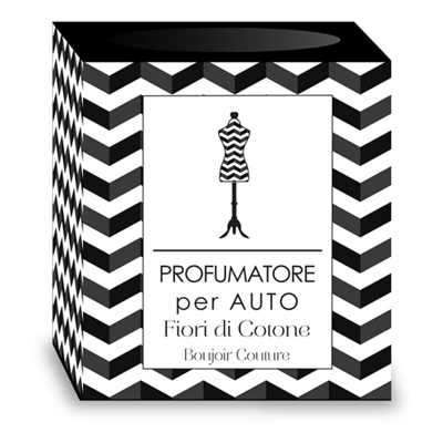Boujoir Couture BC92 - Profumatore per Auto - Fiori Di Cotone - AMBIENTE & PROFUMI