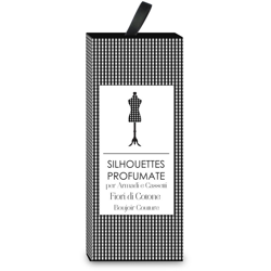 Boujoir Couture BC32 - 3 Silhouettes Profumate Armadi e Cassetti - Fiori Di Cotone - AMBIENTE & PROFUMI en oferta