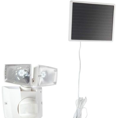 LAMPADA LED A ENERGIA SOLARE PER ESTERNI CON SENSORE DI MOVIMENTO 12 X3W - Globo