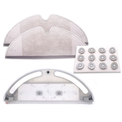 Asupermall - XM087 serbatoio dell'acqua con testa di roborock M046 * 1 + panno M044 * 2 + anima d'acqua M022 * 1 en oferta